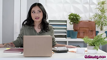 [Doggy Style, Her Lady, Inside] Avery Black Having Lesbian Sex Real Sex With Her Lady Boss Helena Locke Inside The Office