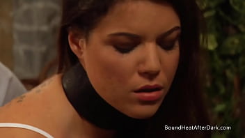 [Over Lesbian Slave, Fingering, Femdom] Bent Over Lesbian Slave In Panties Ass Whipped And Fingered