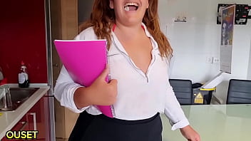 [Curvy Body, Long Hair, Sexy] Colegiala Rubia Con Enorme Culo Es Follada Por Su Profesor De Matem Ticas